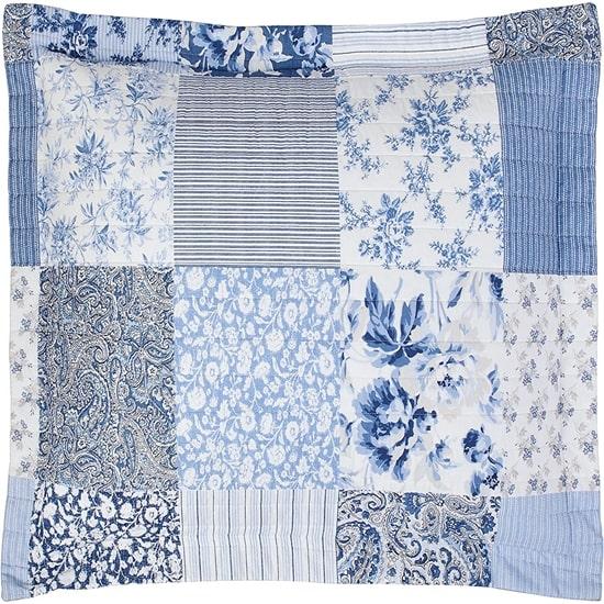 cxmicrotex Set cuvertură de pat matlasată cu model de stele de mare în stil costier
